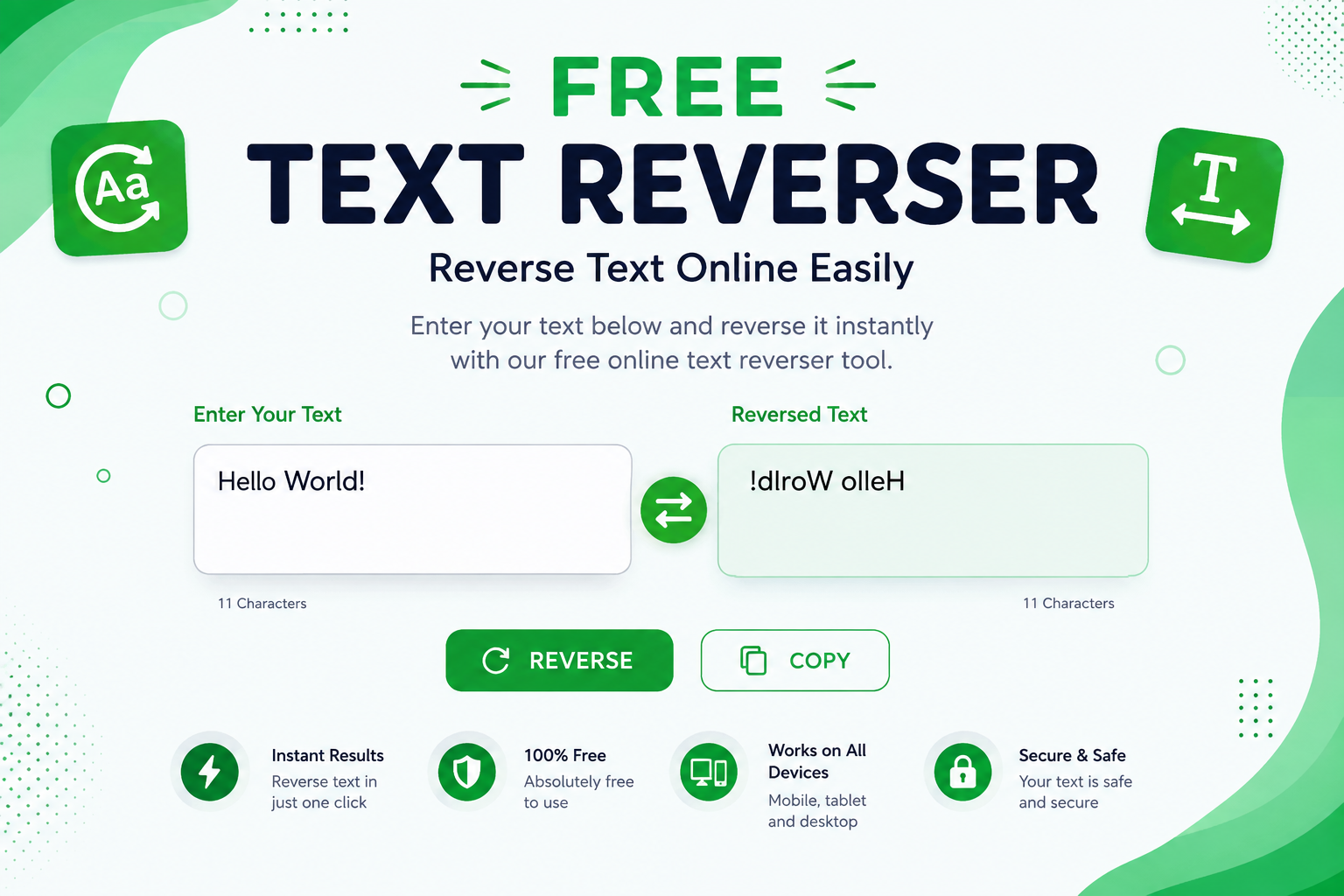 Free Text Reverser
