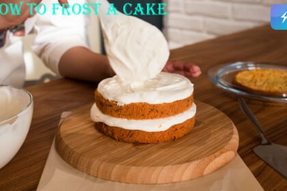 how to frost a cake