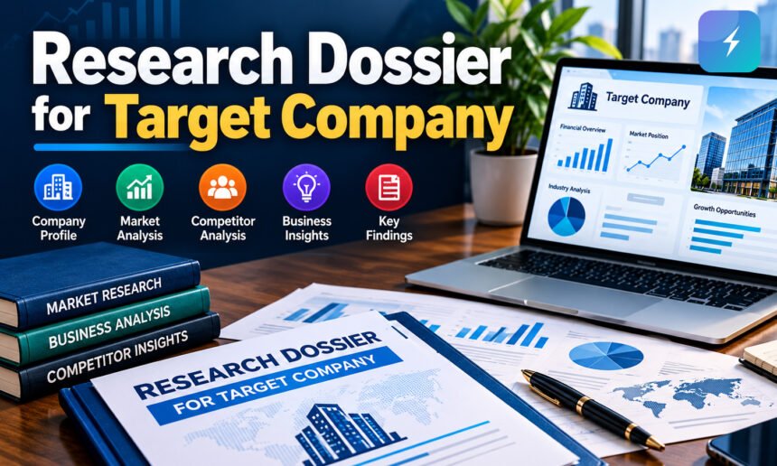 Research Dossier for Target Company