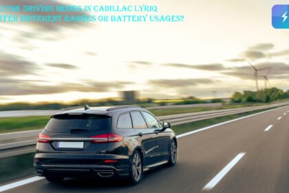 do the driving modes in cadillac lyriq offer different ranges or battery usages?